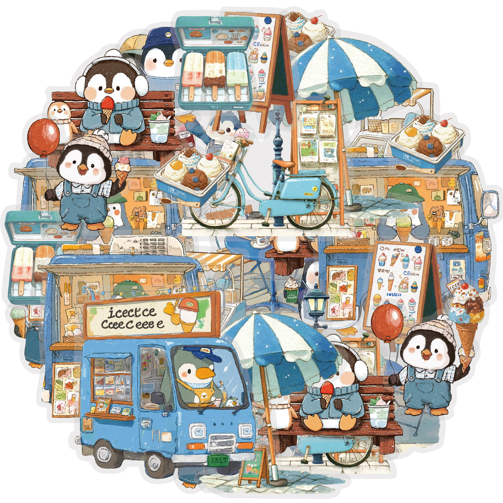 Etori Life 15Pcs Cute Penguin  - Stationery And Office Supply Stores recension och pris