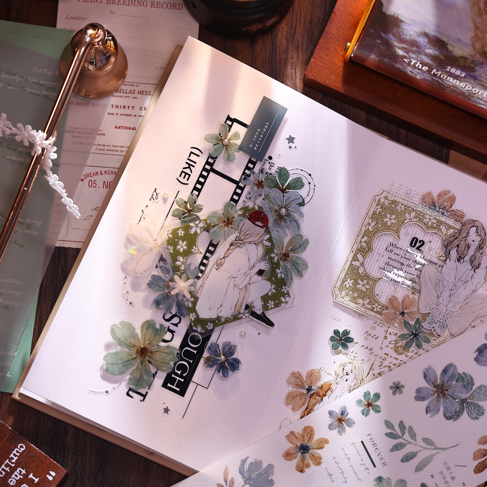 XiaoBaiJia Studio Vintage Yell - Washi Tape Set recension och pris