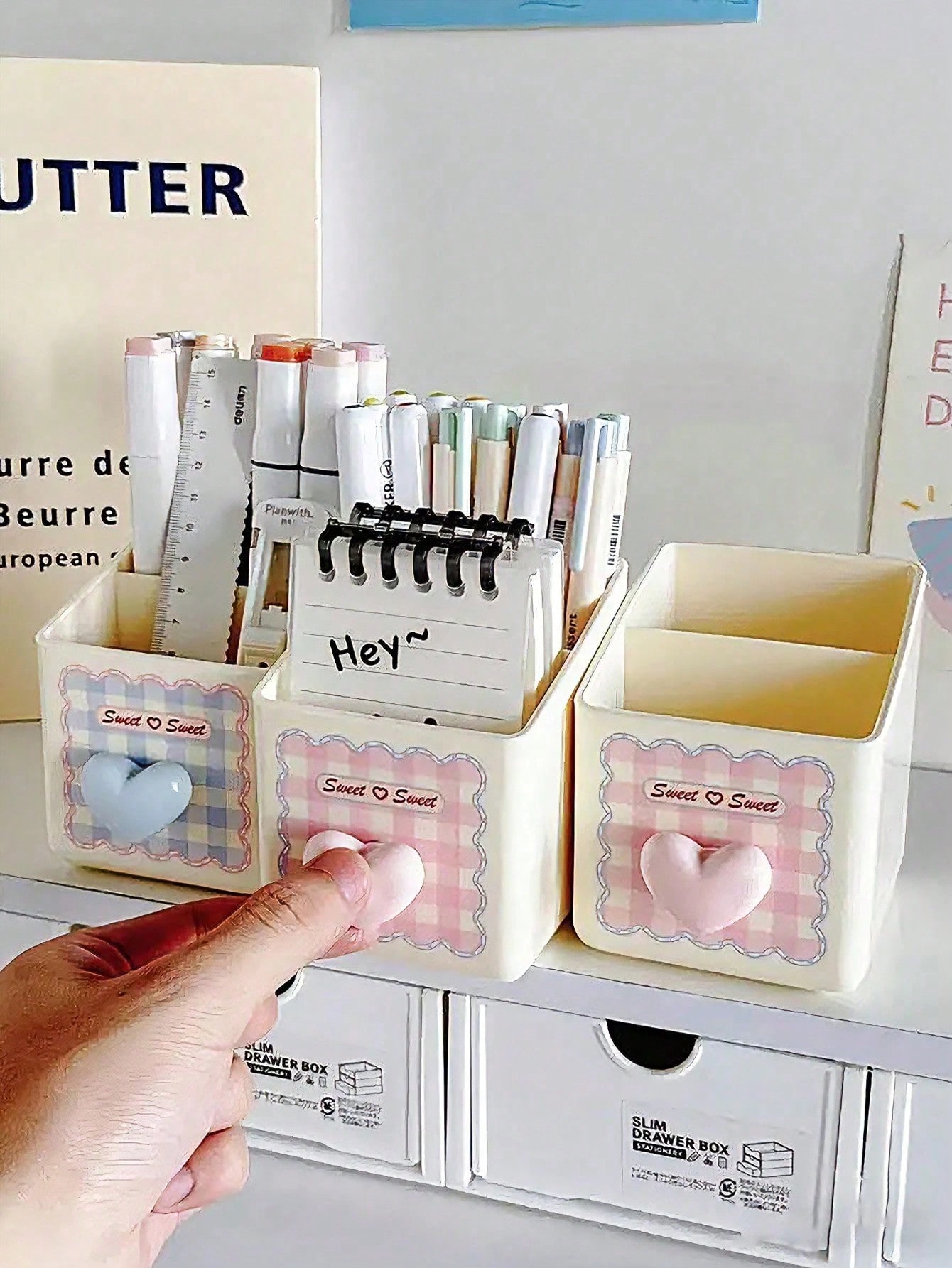 1pc Desktop Stationery Storage - Stationery And Office Supply Stores recension och pris