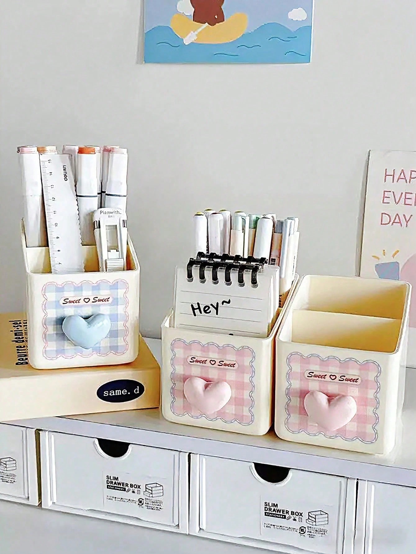 1pc Desktop Stationery Storage - Stationery And Office Supply Stores recension och pris