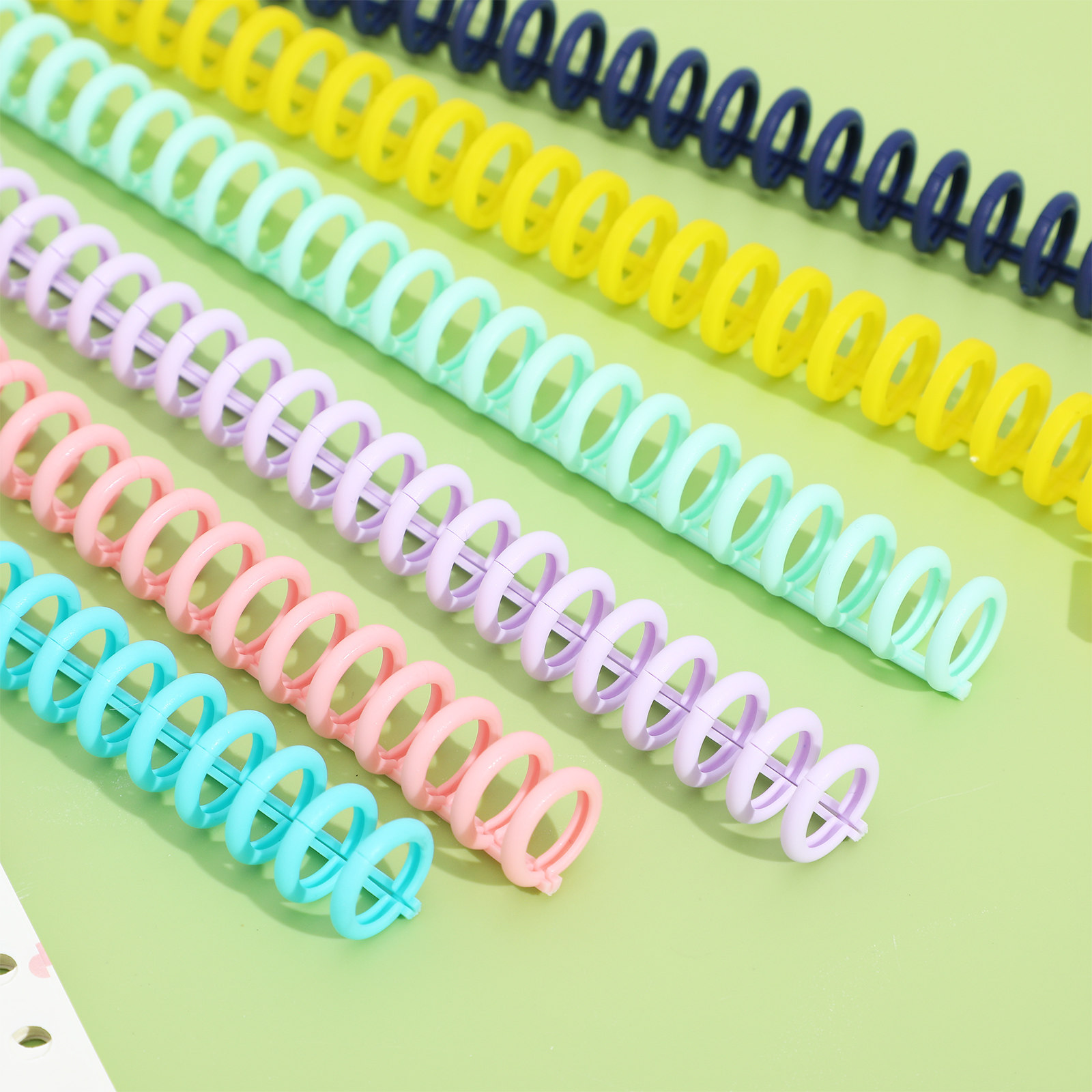 12Pcs Binding Spine Plastic Ri - Binding Comb Plastic recension och pris