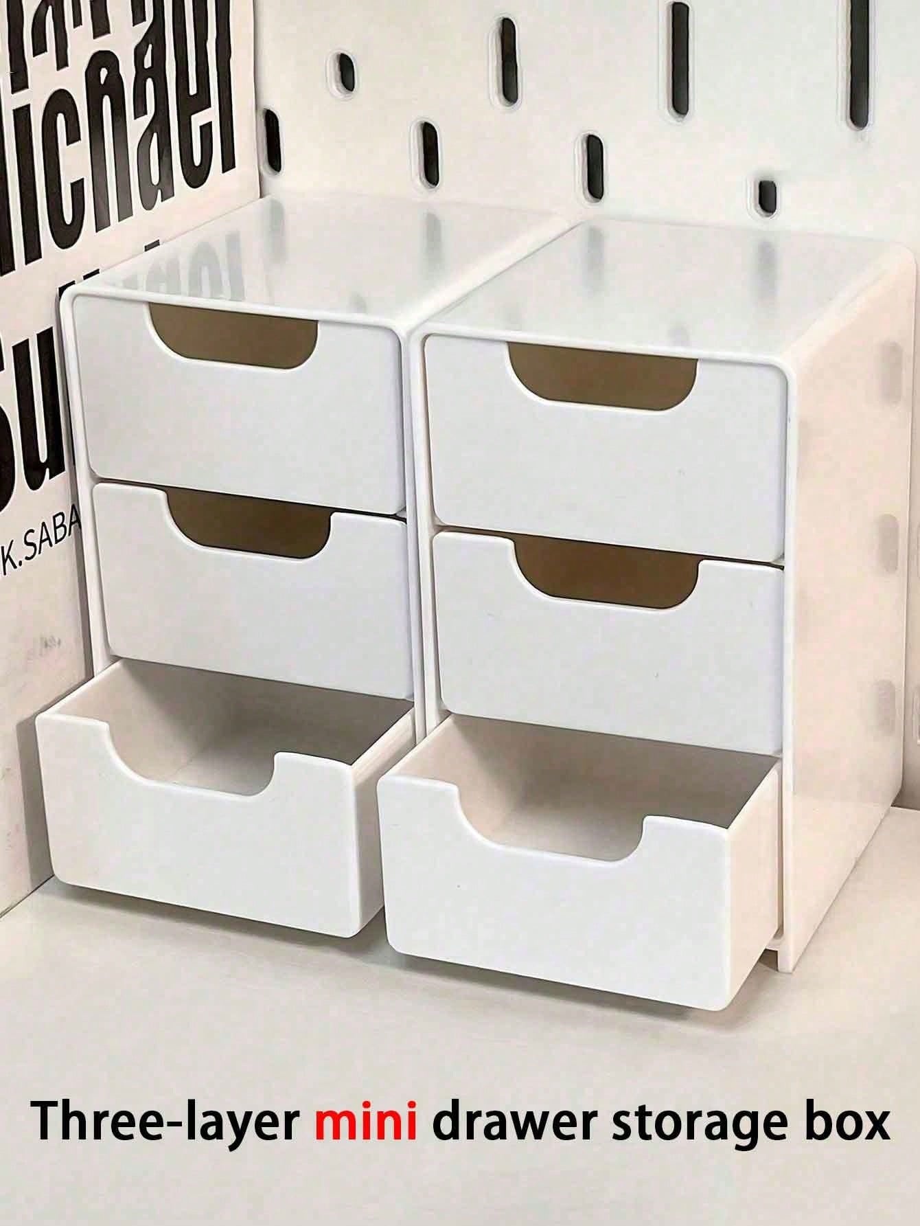 1pc Mini 3-Tier ABS Plastic De - Stationery And Office Supply Stores recension och pris