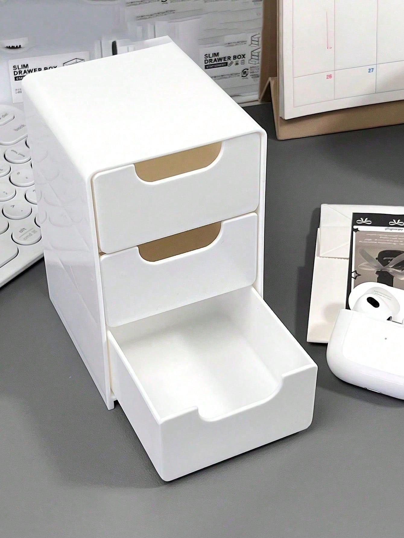1pc Mini 3-Tier ABS Plastic De - Stationery And Office Supply Stores recension och pris